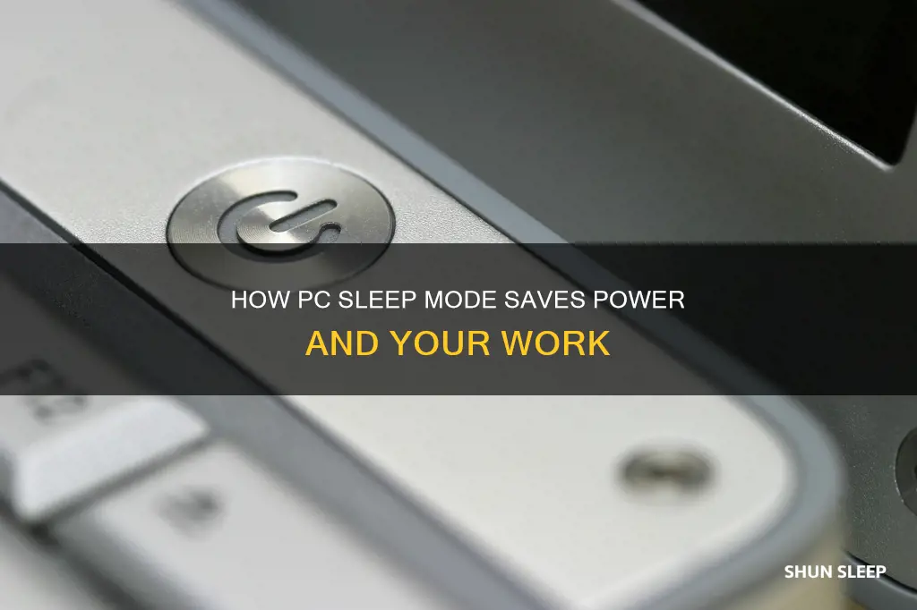 why pc sleep use power button