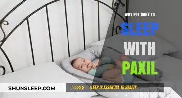 Risks of Using Paxil for Baby Sleep: What Parents Need to Know