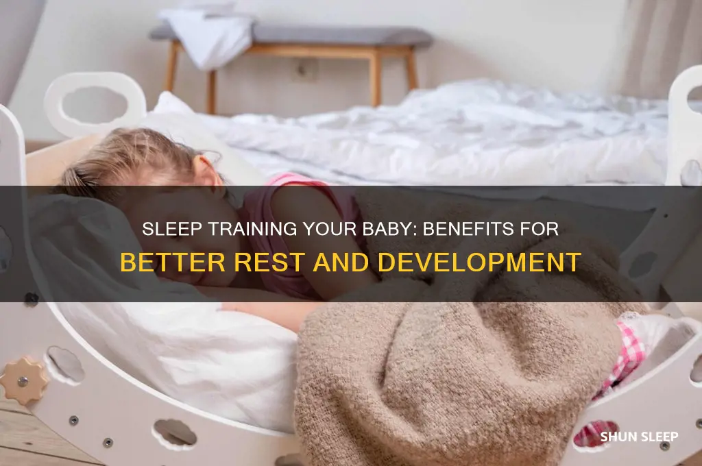 why should i sleep train my baby
