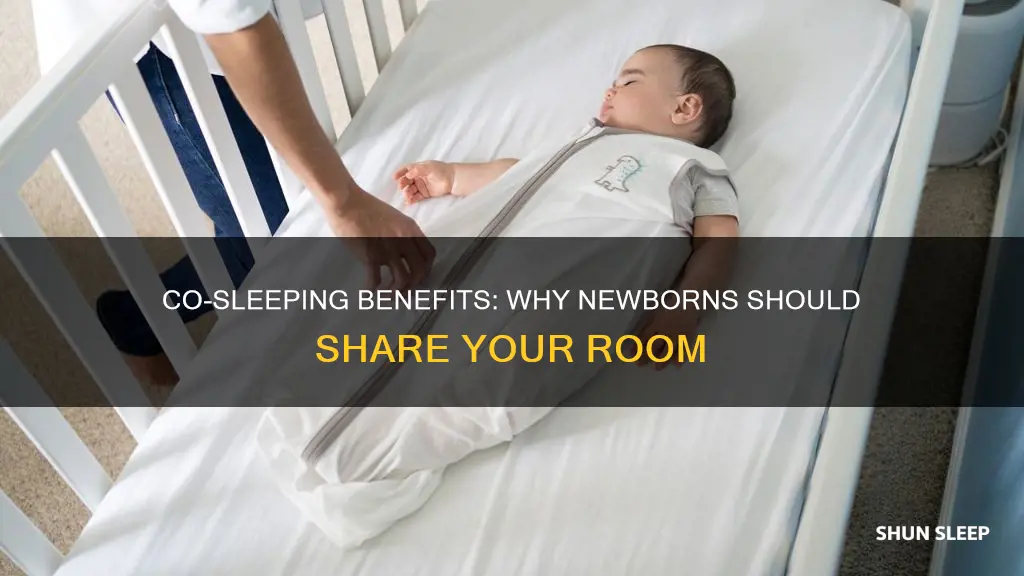 why should newborn sleep in same room