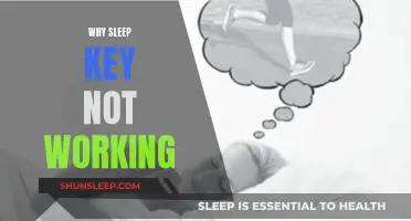 Sleep Key Not Working: Troubleshooting Guide for a Good Night's Rest