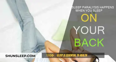Sleep Paralysis: Back-Sleeping Triggers