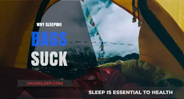 Sleeping Bags: Uncomfortable, Restrictive, and Unhygienic