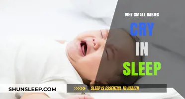 Understanding Why Small Babies Cry During Sleep: Causes and Solutions