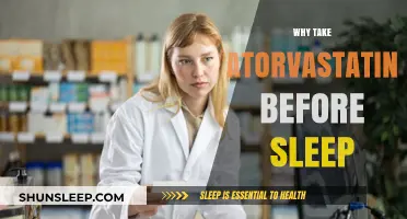 Atorvastatin: Why Take It Before Bed?