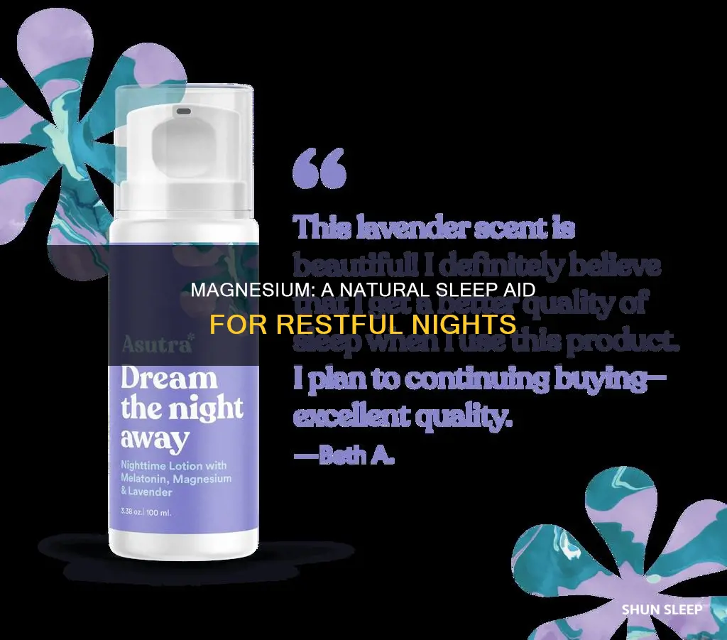 why take magnesium before sleep