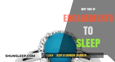 Engagement Ring Off Before Sleep: Why?