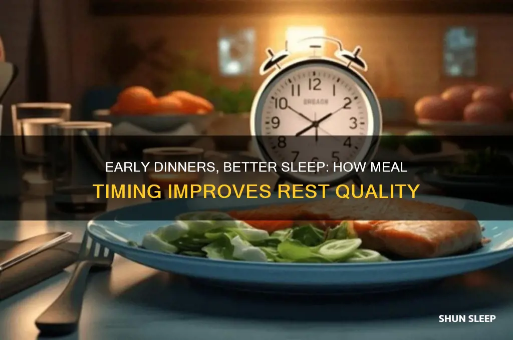 why to eat earlier to help you sleep better