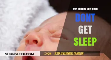 Sleep Deprivation and Dry Tongue: Understanding the Surprising Connection