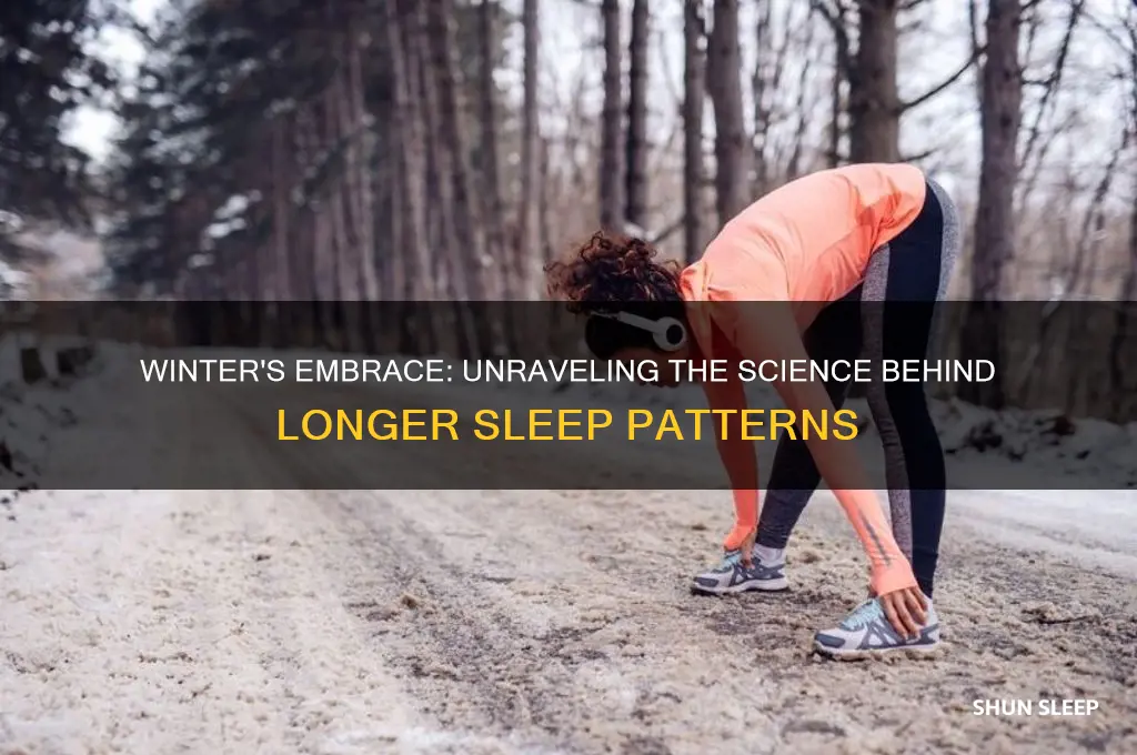 why we get more sleep in winter