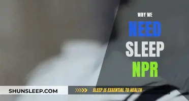 Sleep: Essential for Health and Well-being, Says NPR