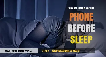 Phone usage before sleep ruins your slumber