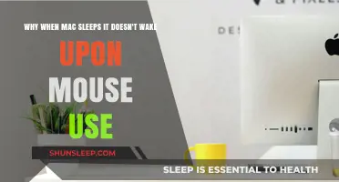 Troubleshooting Mac Sleep Mode: Mouse Issue