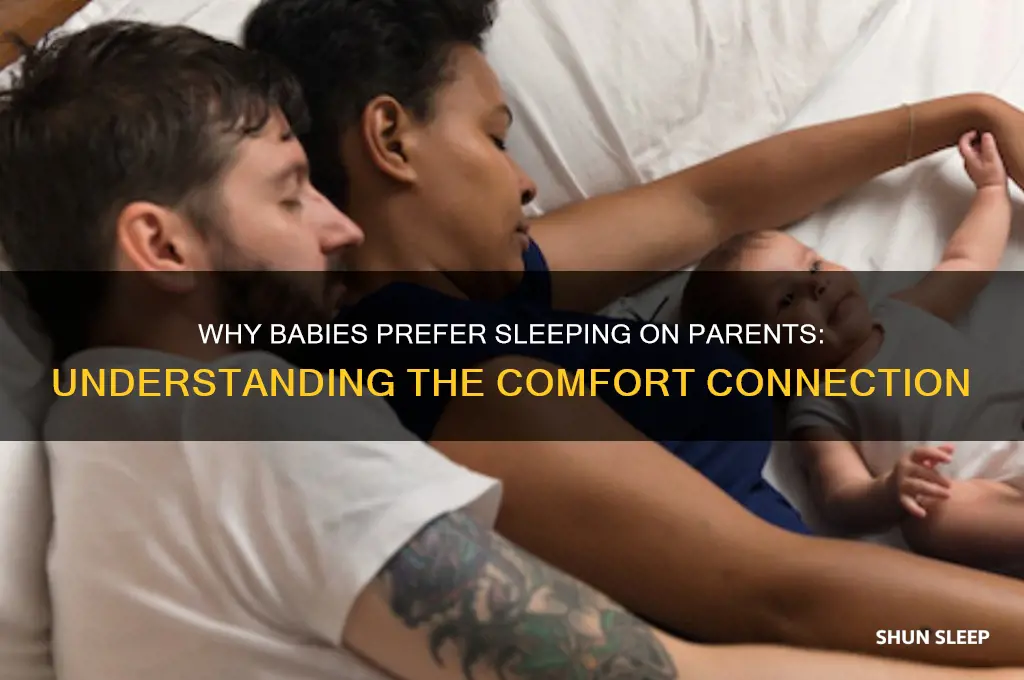 why will baby only sleep on me