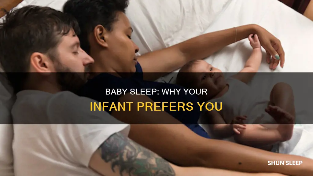 why will my 6 month old only sleep on me