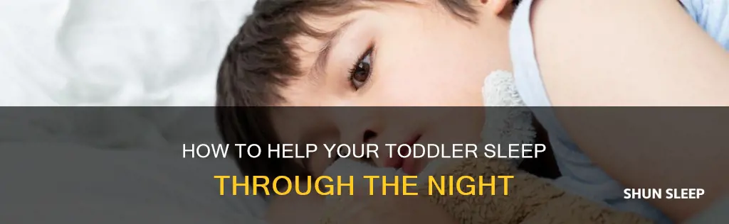why wont my 18 month old sleep through