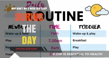 Daytime Naps: Why Your 3-Week-Old Resists