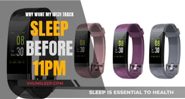 Troubleshooting ID131: Sleep Tracking Issues Before 11 PM