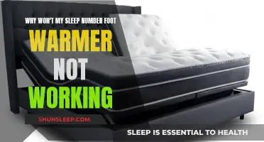 Sleep Number Foot Warmer Not Working: Troubleshooting Guide