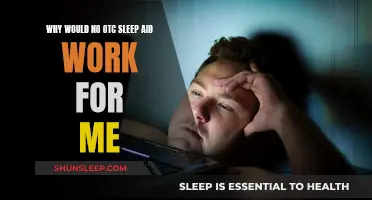 Sleep Aids: Why Over-the-Counter Options Don't Work for Me