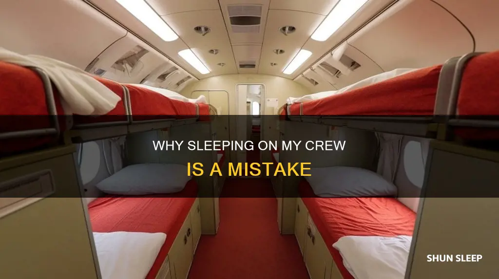 why you gotta sleep on my crew meaning