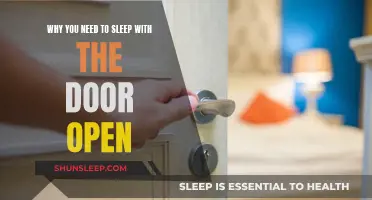 Leave the Door Open for a Better Sleep
