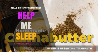 Can a Tiny Dose of Cannabutter Improve Your Sleep Quality?