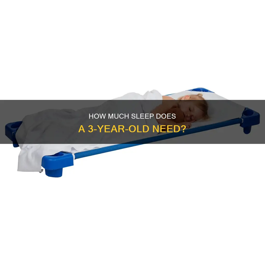 will a 3 year old sleep more if they