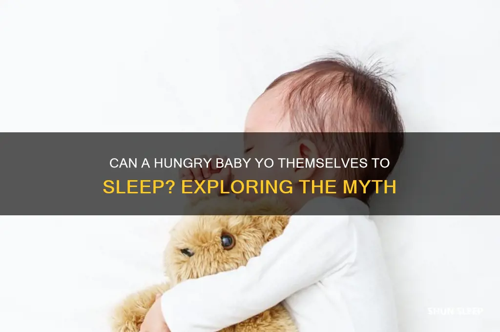 will a baby yo to sleep if hungry