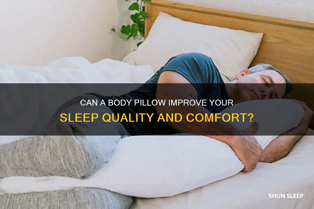 will a body pillow help me sleep