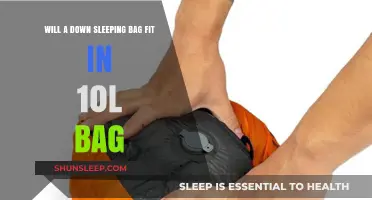 Down Sleeping Bag: Can It Fit in a 10L Sack?