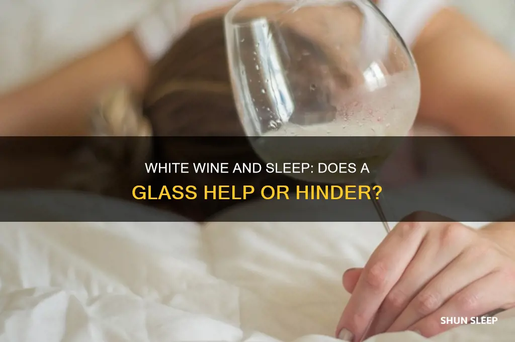 will a glass of white wine help me sleep