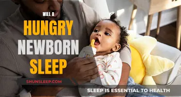 Hungry Newborns: Sleep or Feed First?