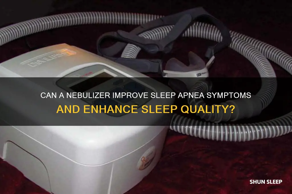 will a nebulizer help sleep apnea