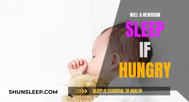 Hungry Newborns: Sleep or Feed?