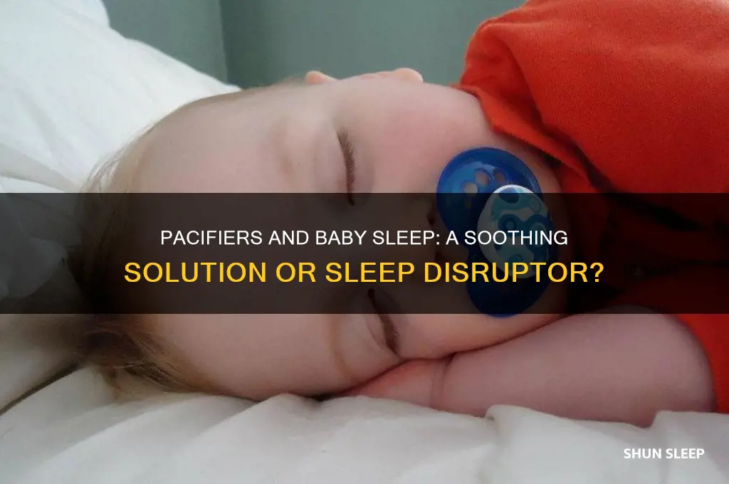 will a pacifier help baby sleep