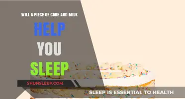 Cake and Milk Before Bed: A Sleep Aid or Myth?