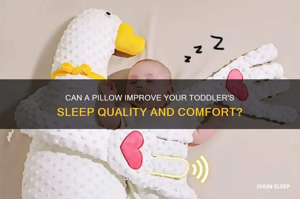 will a pillow help my toddler sleep