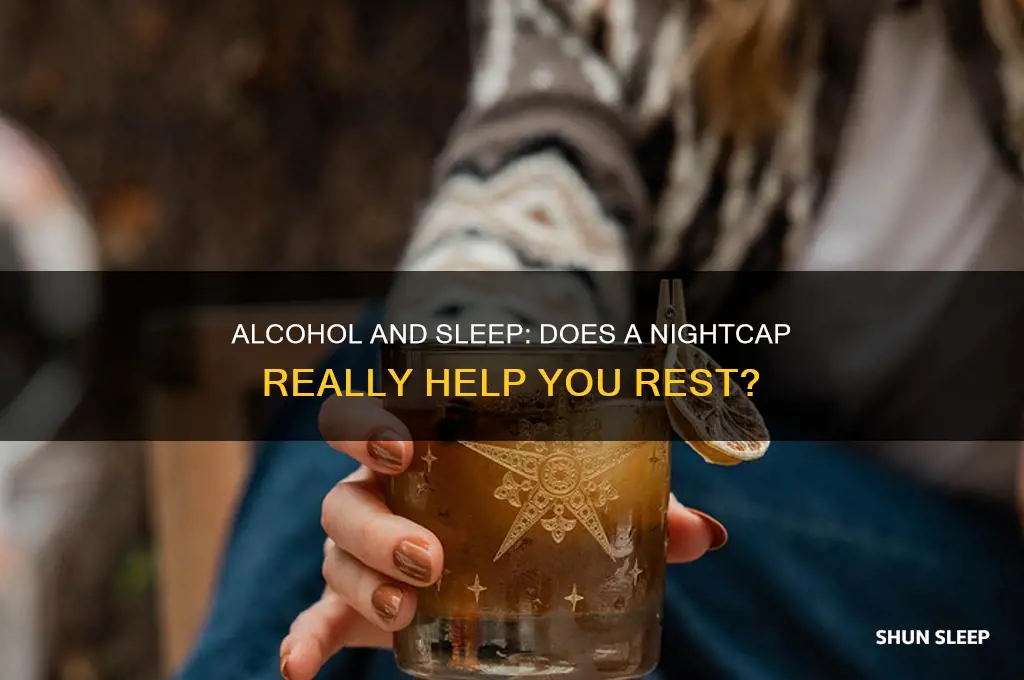 will a shot of alcohol help me sleep