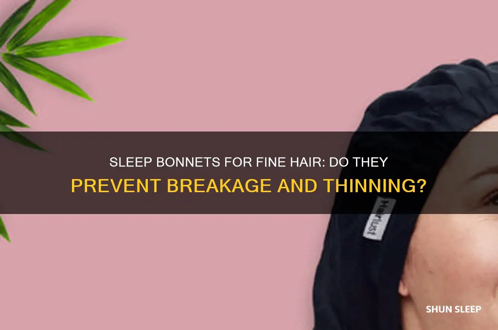 will a sleep bonnet help thin fine hair