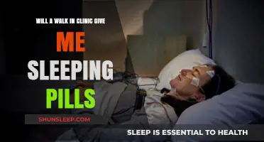 Get Sleep Aids from Walk-in Clinics?
