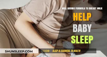 Formula and Breast Milk: Can Combining Help Your Baby Sleep Better?