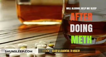Meth and Alcohol: Can Drinking Aid Sleep After Stimulant Use?