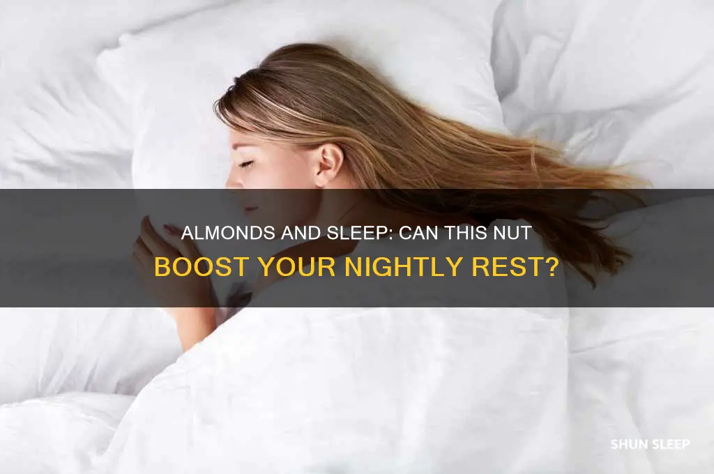 will almonds help you sleep
