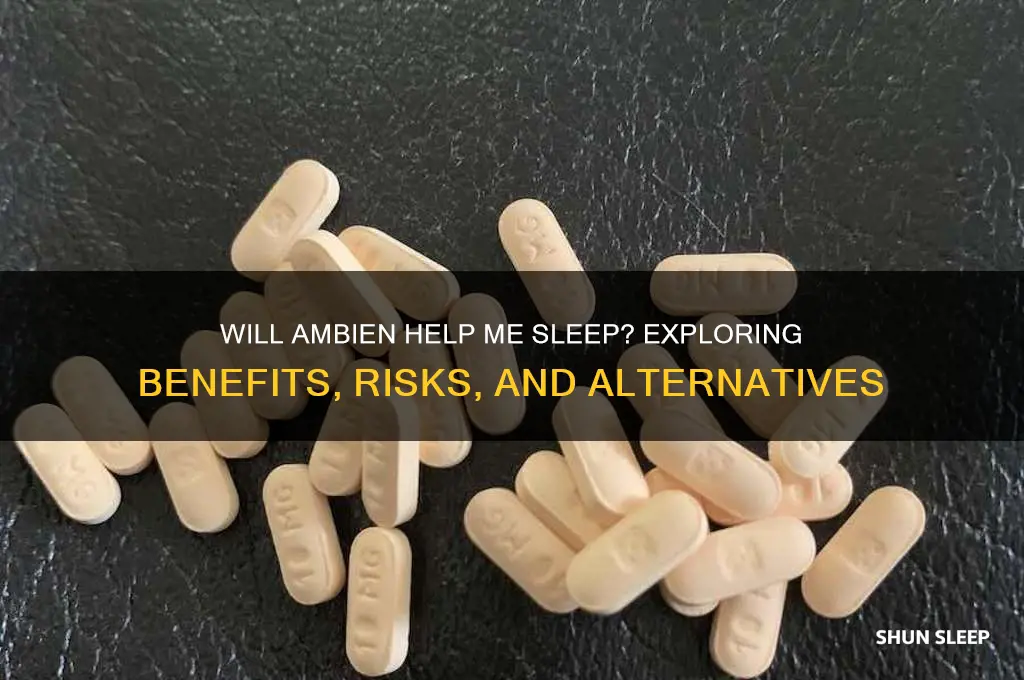 will ambien help me sleep