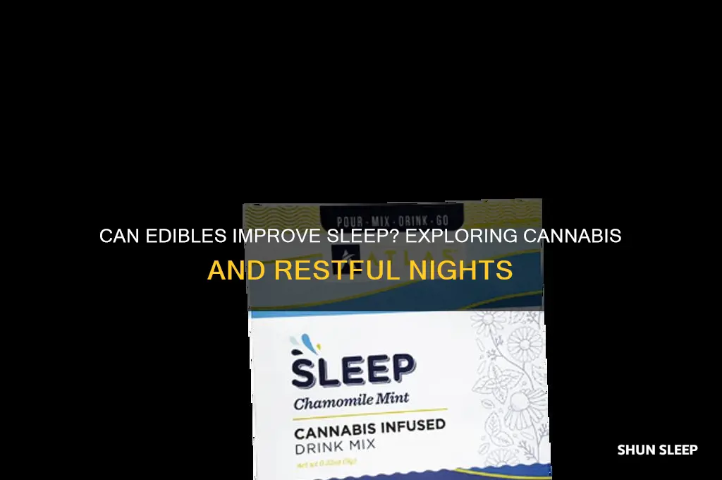 will an edible help me sleep