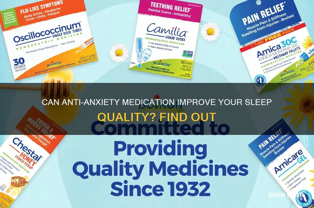 will anti anxiety medication help me sleep