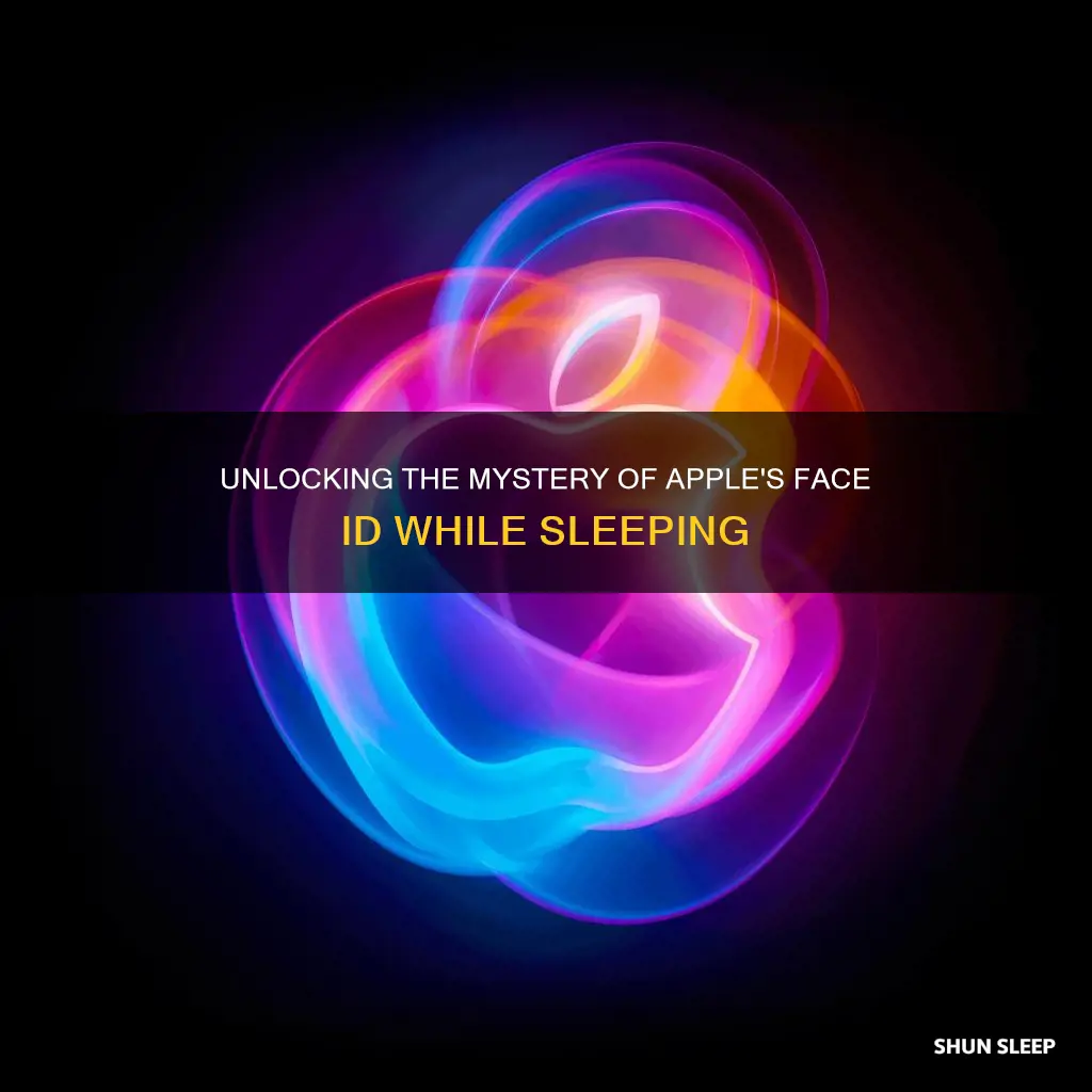 will apple face id work when sleeping