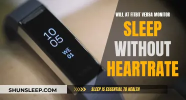Fitbit Versa: Heartrate-Free Sleep Monitoring