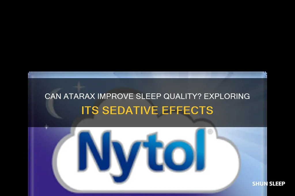 will atarax help me sleep